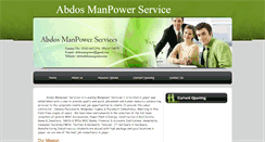 Desktop Screenshot of abdosmanpower.com